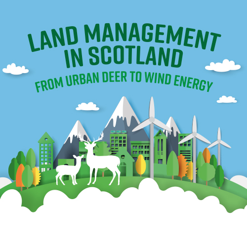 Land Management in Scotland – From Urban Deer to Wind Energy